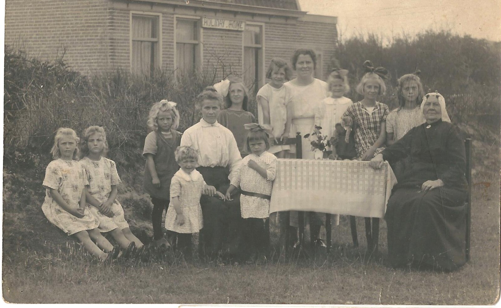 pension fam Schaatsenberg De Koog ca 1930